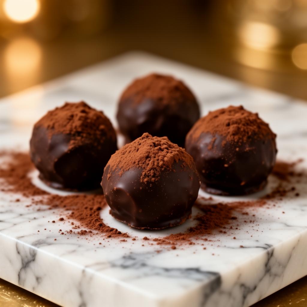 Dark Chocolate Truffles